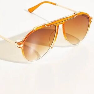 Free People Ventura Sunglasses Orange Gradient NWT MSRP $25